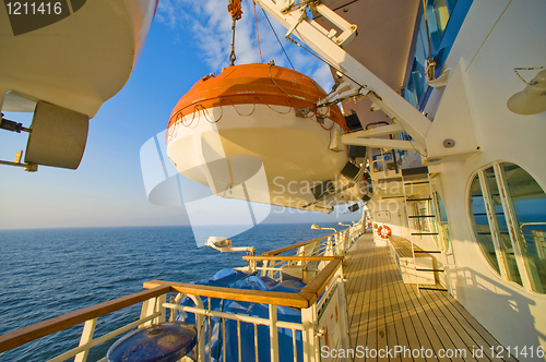Image of Onboard cruise ship
