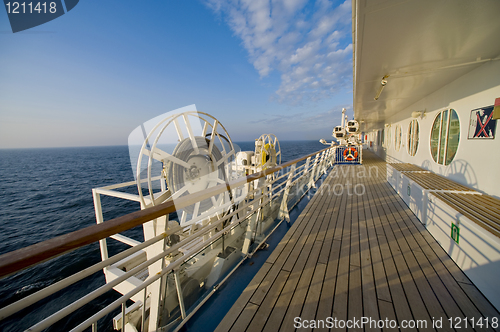 Image of Onboard cruise ship