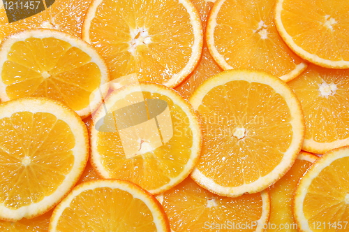 Image of orange fruit background