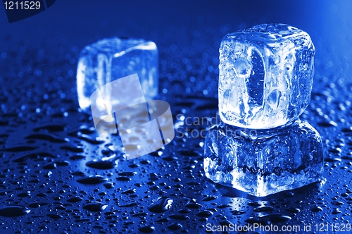 Image of cool ice cubes