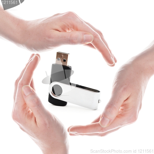 Image of usb stick or flash dive