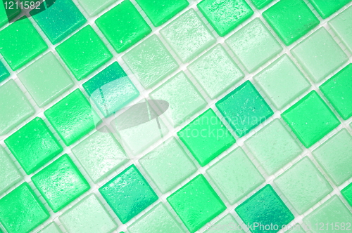 Image of mosaic of tiles
