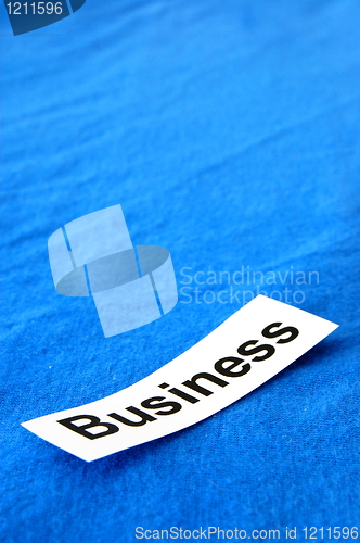 Image of business paper
