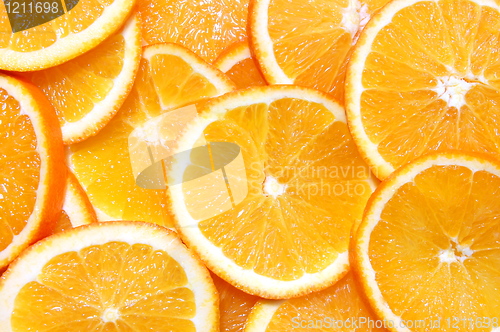 Image of orange fruit background