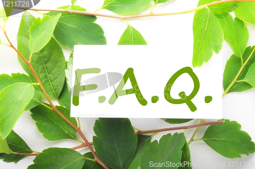 Image of faq