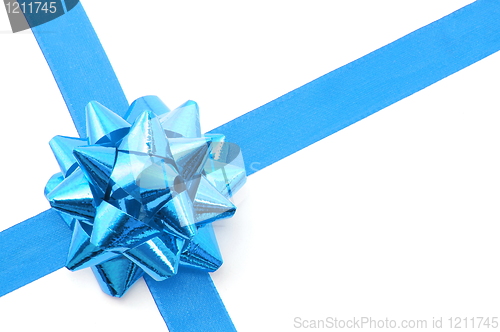 Image of Christmas Gift with ribbon