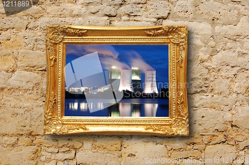 Image of power plant art