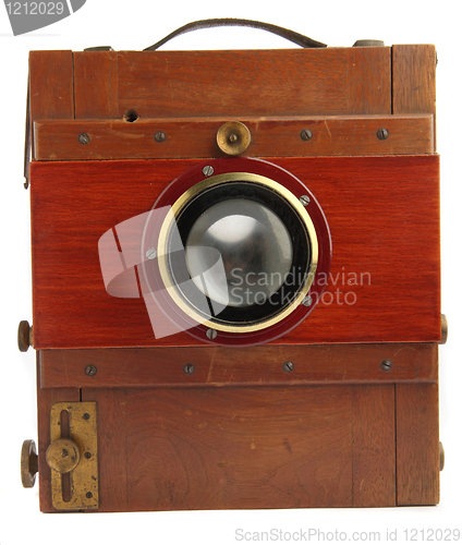 Image of very old photo camera