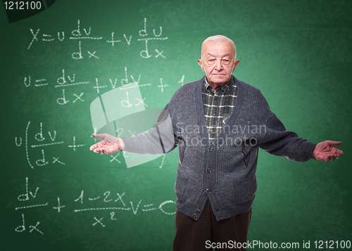 Image of old teacher