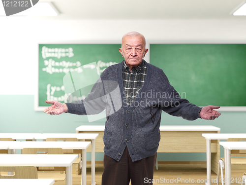 Image of teacher at school