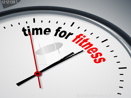 Image of time for fitness