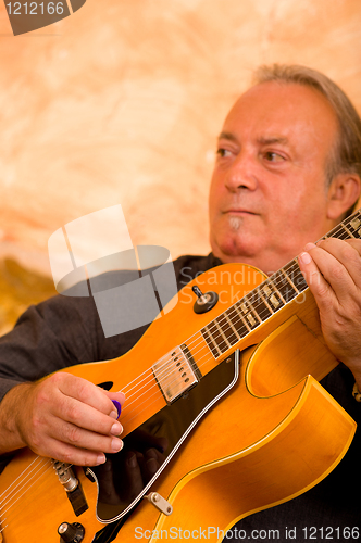 Image of Jazz guitarist