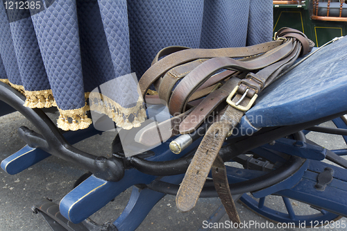Image of Close-up of horse-riding equipment 