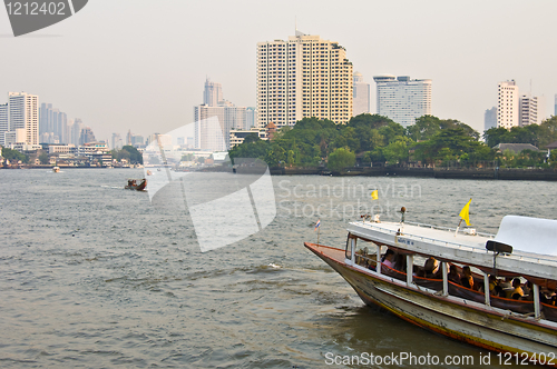 Image of Bangkok and its river