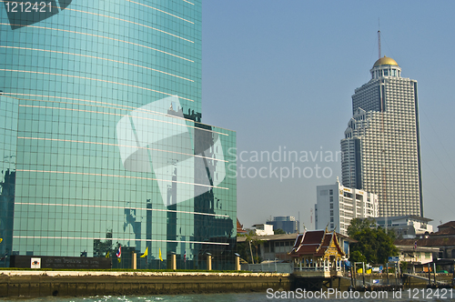 Image of Bangkok and its river