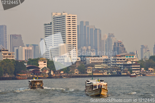 Image of Bangkok and its river