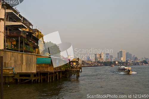 Image of Bangkok and its river