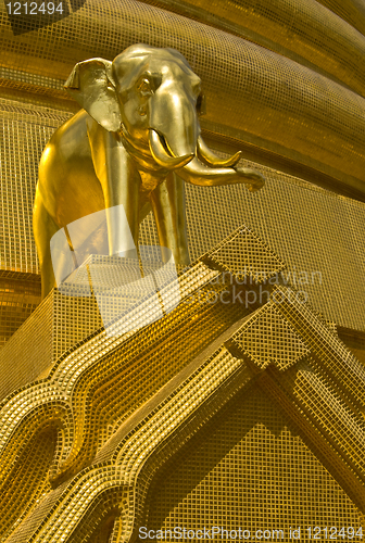 Image of Golden elephant