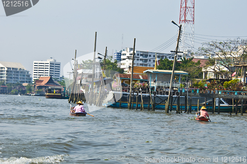 Image of Bangkok and its river