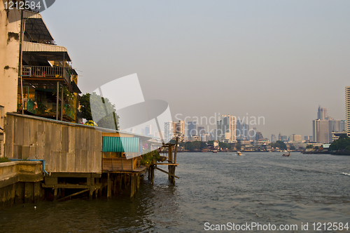 Image of Bangkok and its river