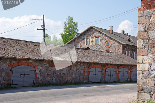 Image of old buildings  