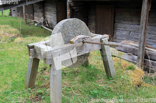 Image of Old norwegian farm detail