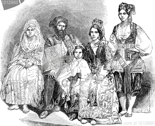 Image of Algerian Family