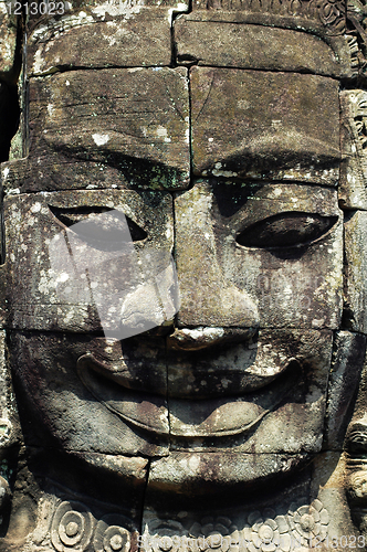 Image of Giant buddha statue at Angkor, Cambodia