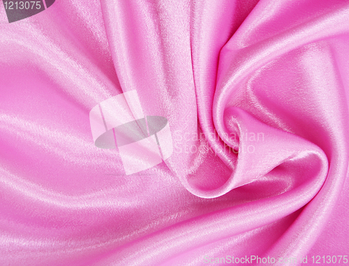 Image of Smooth elegant pink silk 