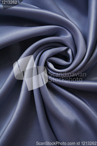 Image of Smooth elegant grey silk 