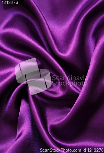 Image of Smooth elegant lilac silk