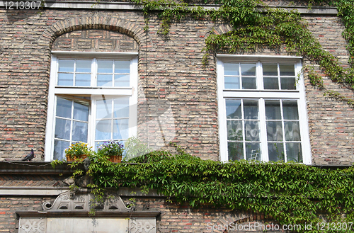 Image of Poland. Gdansk city. Windows 