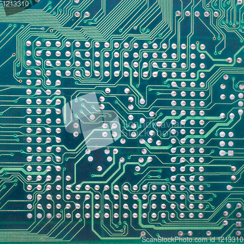 Image of Computer electronic circuit.