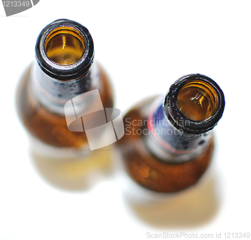 Image of Empty Bottles of Beer