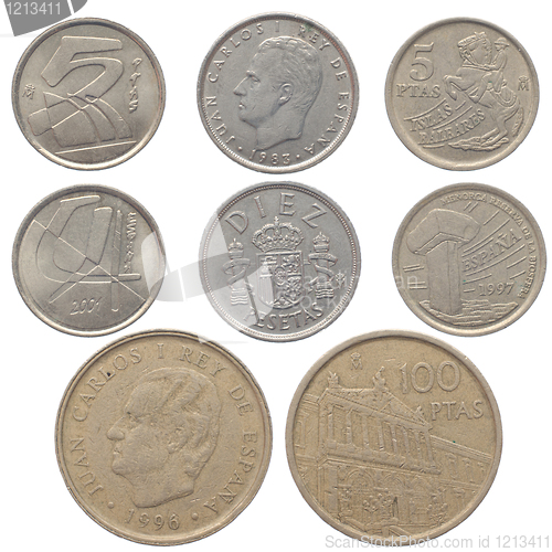 Image of Old Spanish coins 