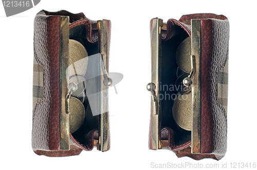 Image of Money purse with coins