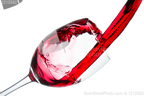 Image of red wine glass