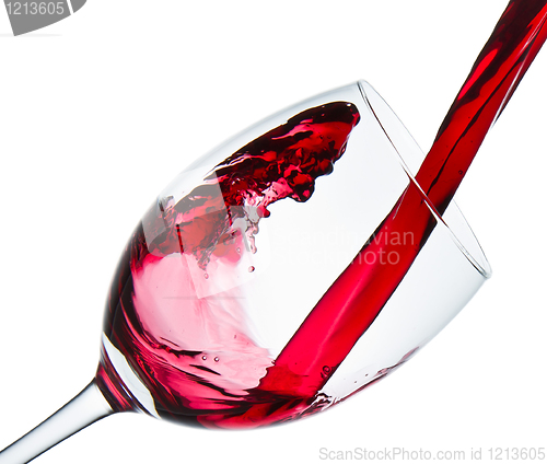 Image of red wine glass