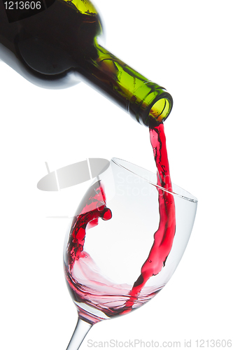 Image of red wine glass