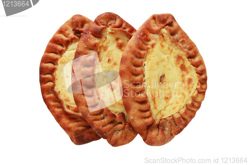 Image of traditional karelian pasties from Finland