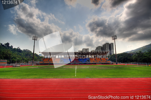 Image of Track Lanes and Stadium 