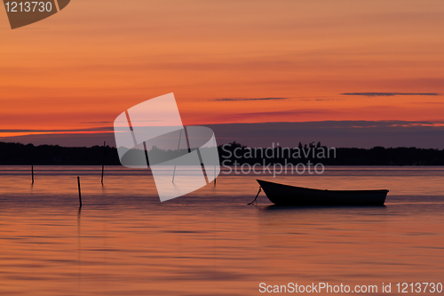 Image of Sunset boat