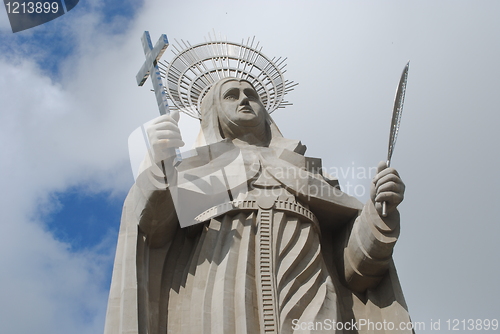 Image of Santa Rita Statue