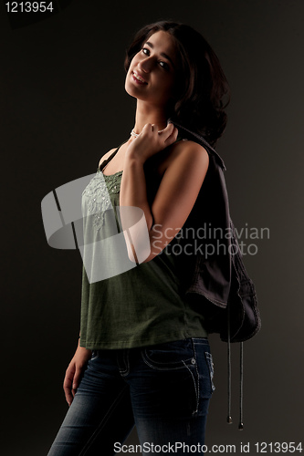 Image of young fashion woman