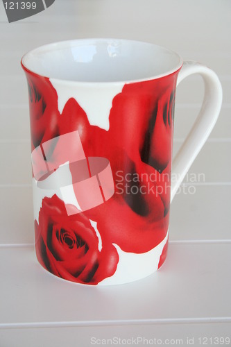 Image of Mug with roses