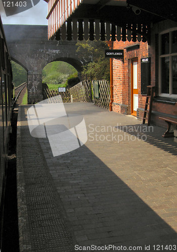 Image of old station platform