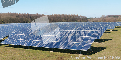 Image of Photovoltaic panels field