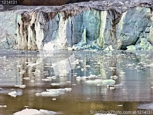 Image of Artic Glacier in Svalbard