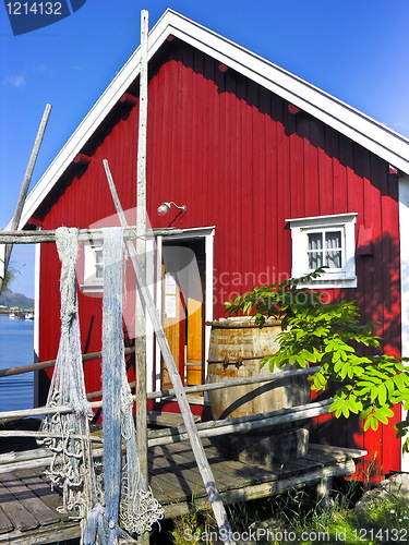 Image of Norwegian fisherman hut