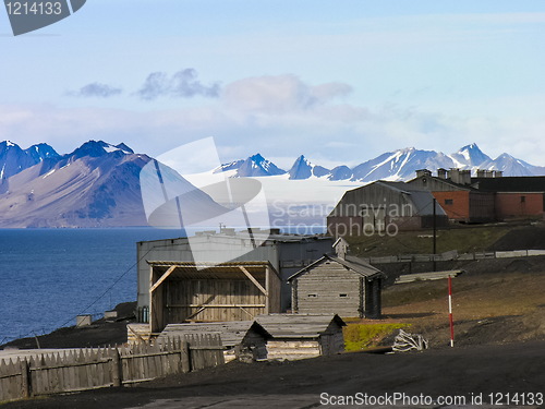 Image of Artic rural housing landscape